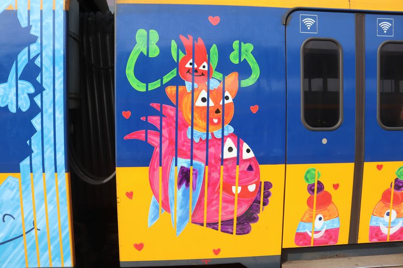 De droomtrein van Phileine / De Lieve Monstertrein